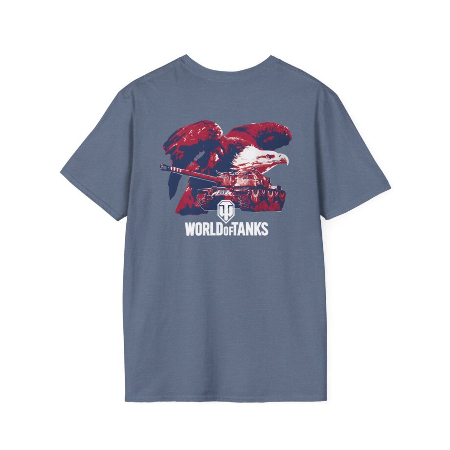 World of Tank Wot July 4th Eagle Unisex Softstyle T-Shirt