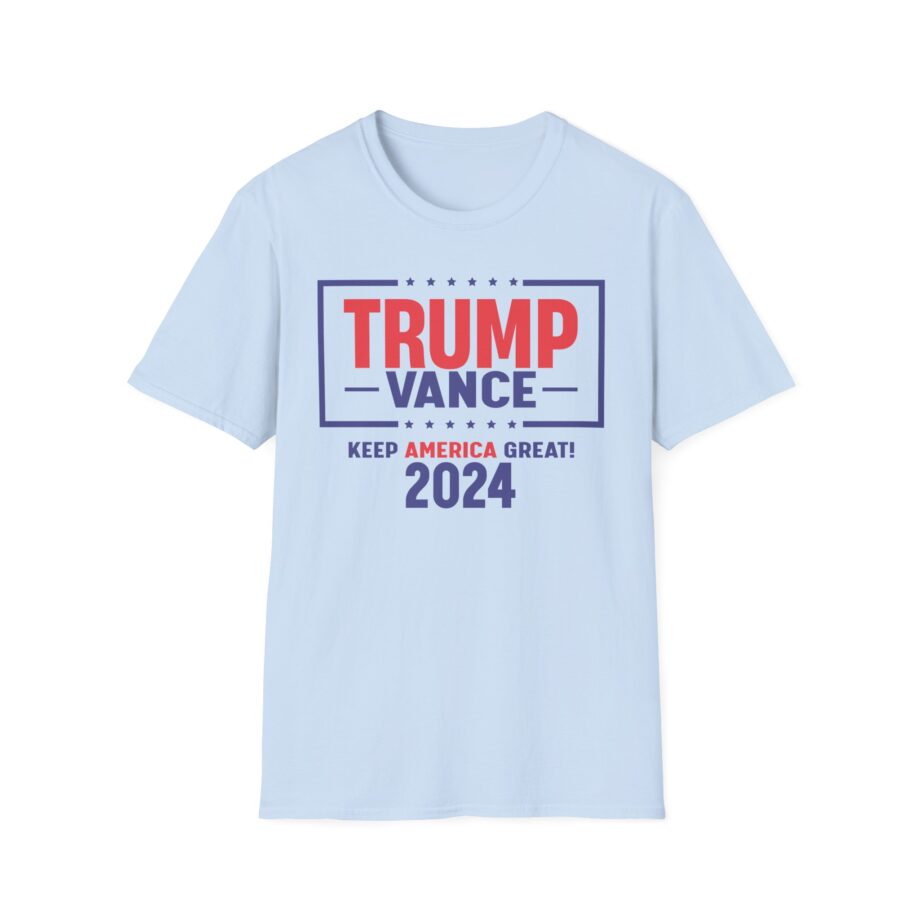 Trump Vance 2024 Keep America Great Unisex Softstyle T-shirt