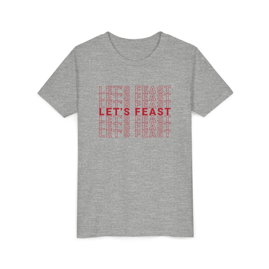 Elyse Myers Let’s Feast Youth Short Sleeve Tee