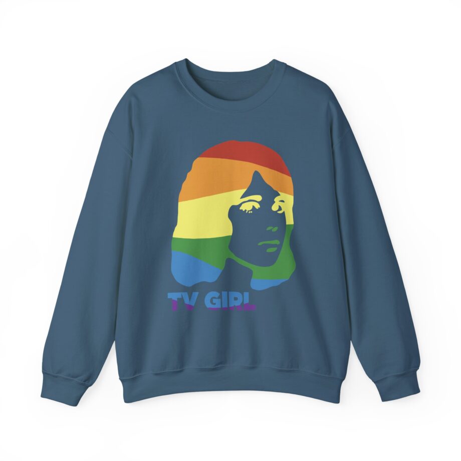 Tv Girl Unisex Heavy Blend Crewneck Sweatshirt