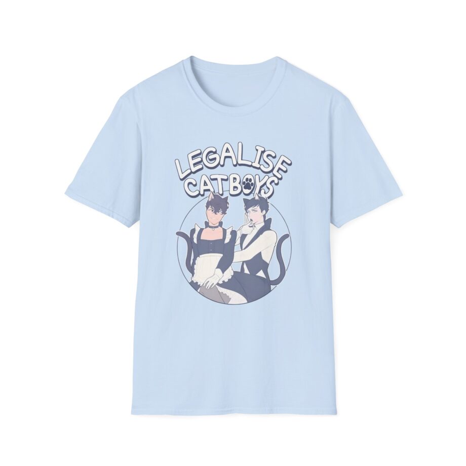 Dan and Phil Legalise Catboys Unisex Softstyle T-Shirt
