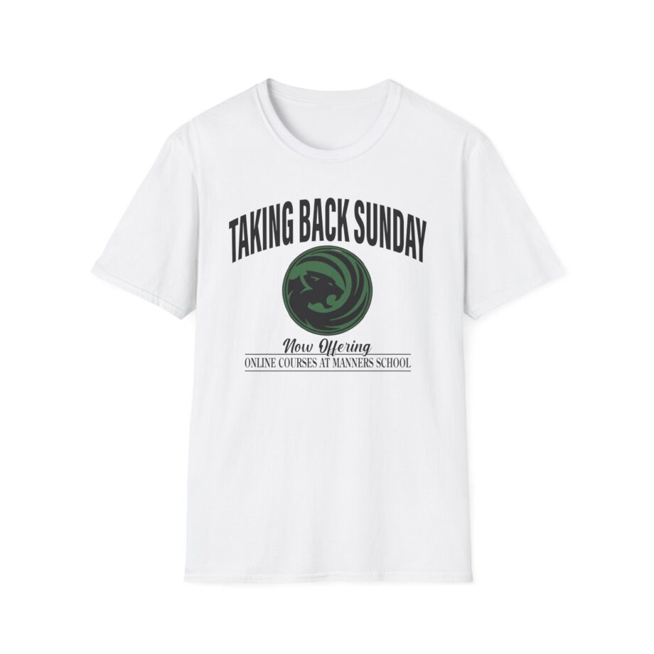Taking Back Sunday Manners School Unisex Softstyle T-shirt