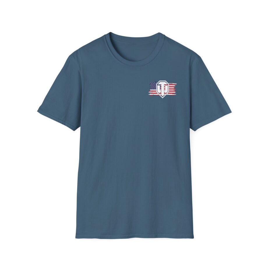 World of Tank Wot July 4th Eagle Unisex Softstyle T-Shirt