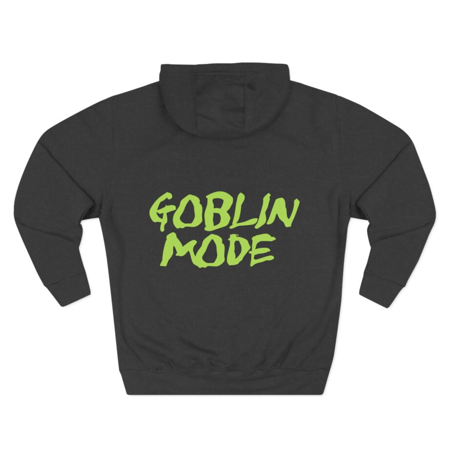 Nekrogoblikon Goblin Mode Three-Panel Fleece Hoodie