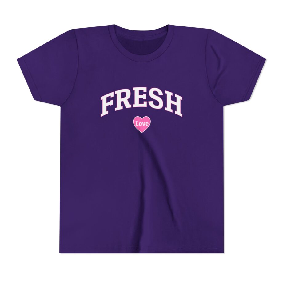 Fresh Love Youth Short Sleeve Tee