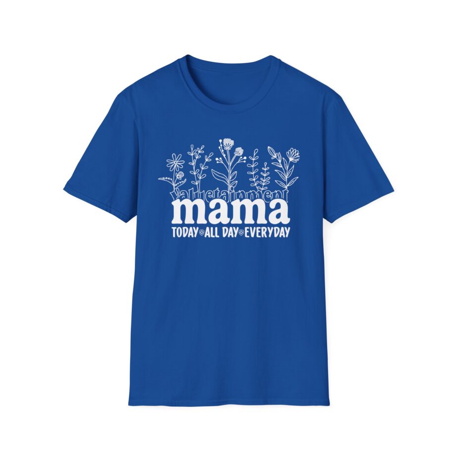 Valuetainment Future Looks Bright Lilac Everyday Vt Mama Unisex Softstyle T-shirt