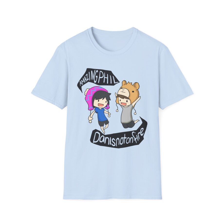 Dan and Phil Unisex Softstyle T-Shirt