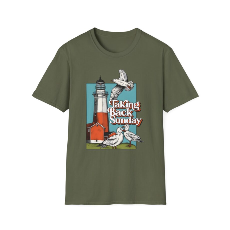 Taking Back Sunday Lighthouse Unisex Softstyle T-shirt