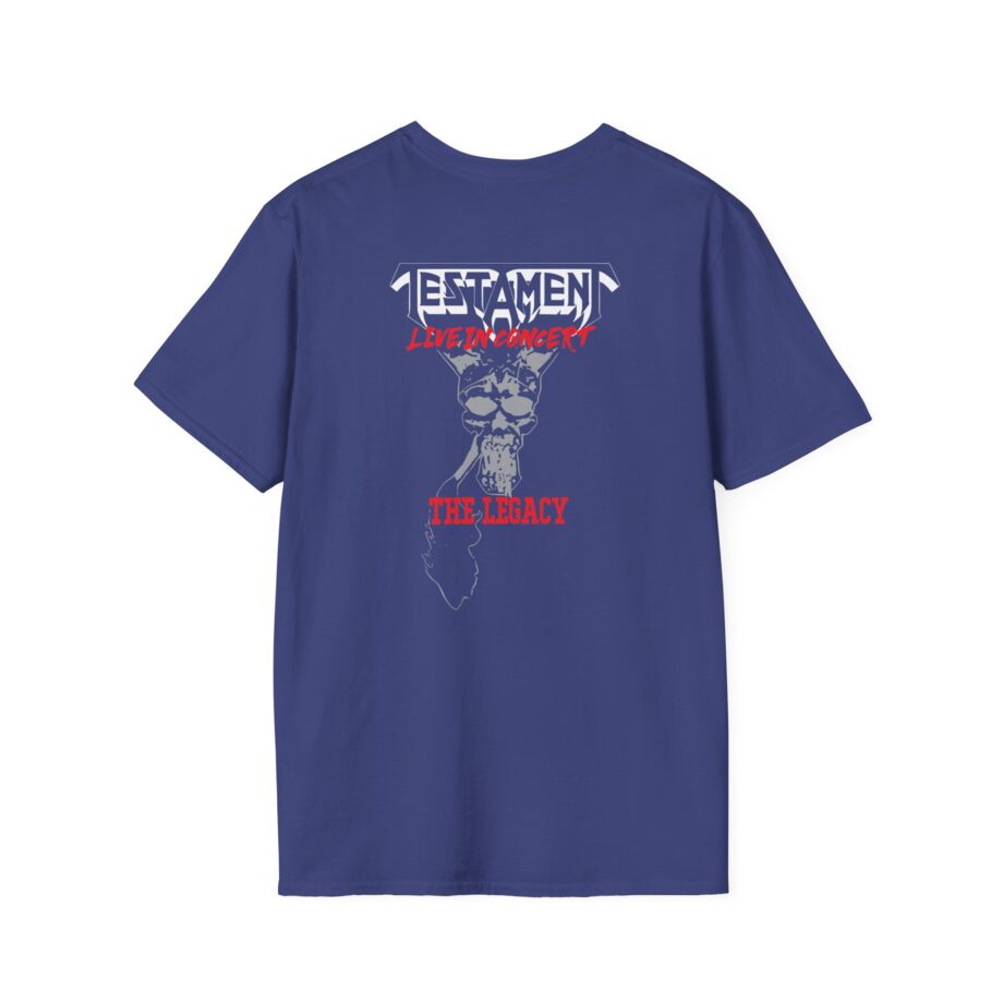 Testament the Legacy Live in Concert Unisex Softstyle T-Shirt