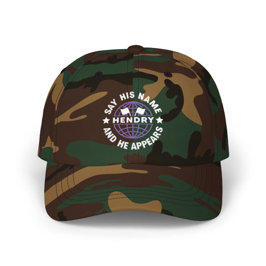 Say His Name Joe Hendry Classic Dad Cap