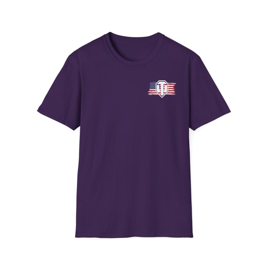 World of Tank Wot July 4th Eagle Unisex Softstyle T-Shirt