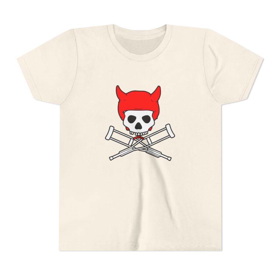 Jackass Camouflage Helmet Youth Short Sleeve Tee