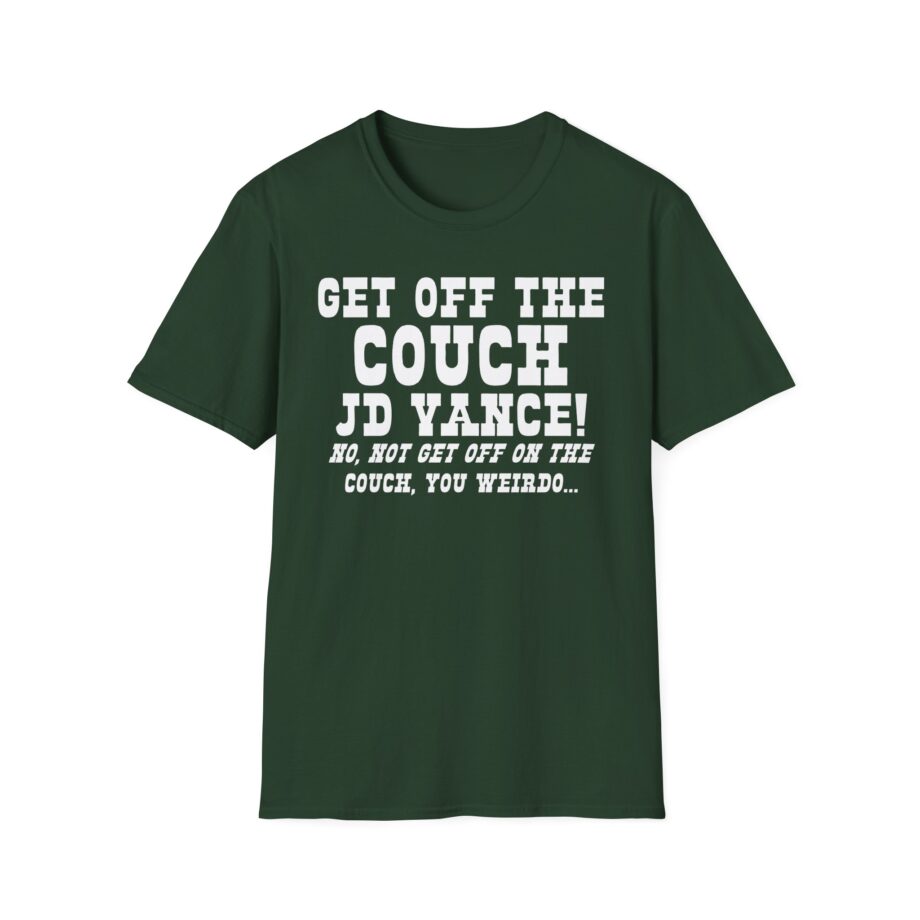 Jd Vance Get Off the Couch Unisex Softstyle T-shirt