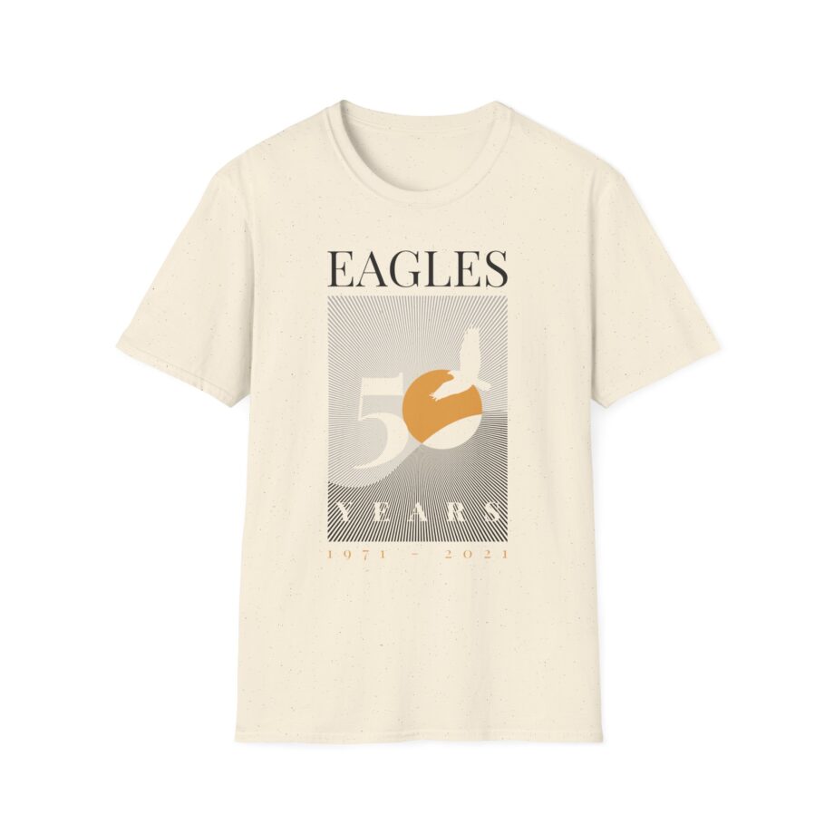 The Eagles 50 Years Sunrise Unisex Softstyle T-Shirt
