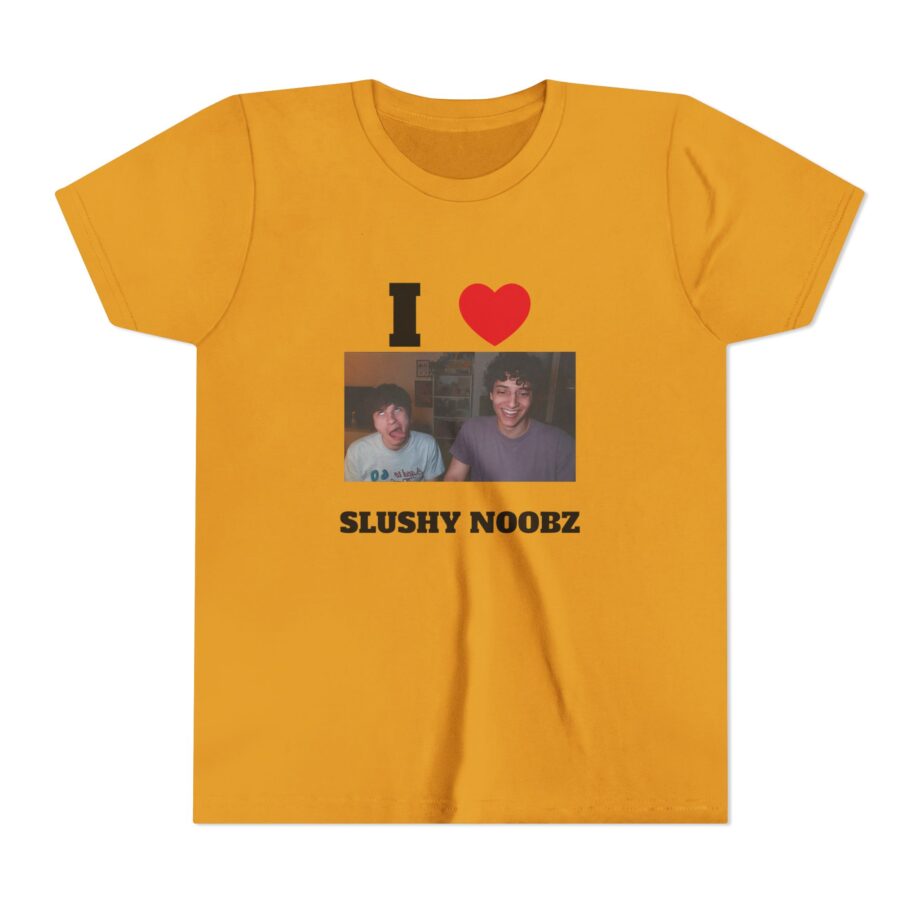 I Heart Slushy Noobz Youth Short Sleeve Tee
