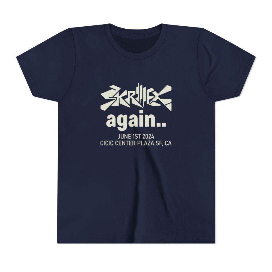 Skrillex Fred Again Civic Center Youth Short Sleeve Tee
