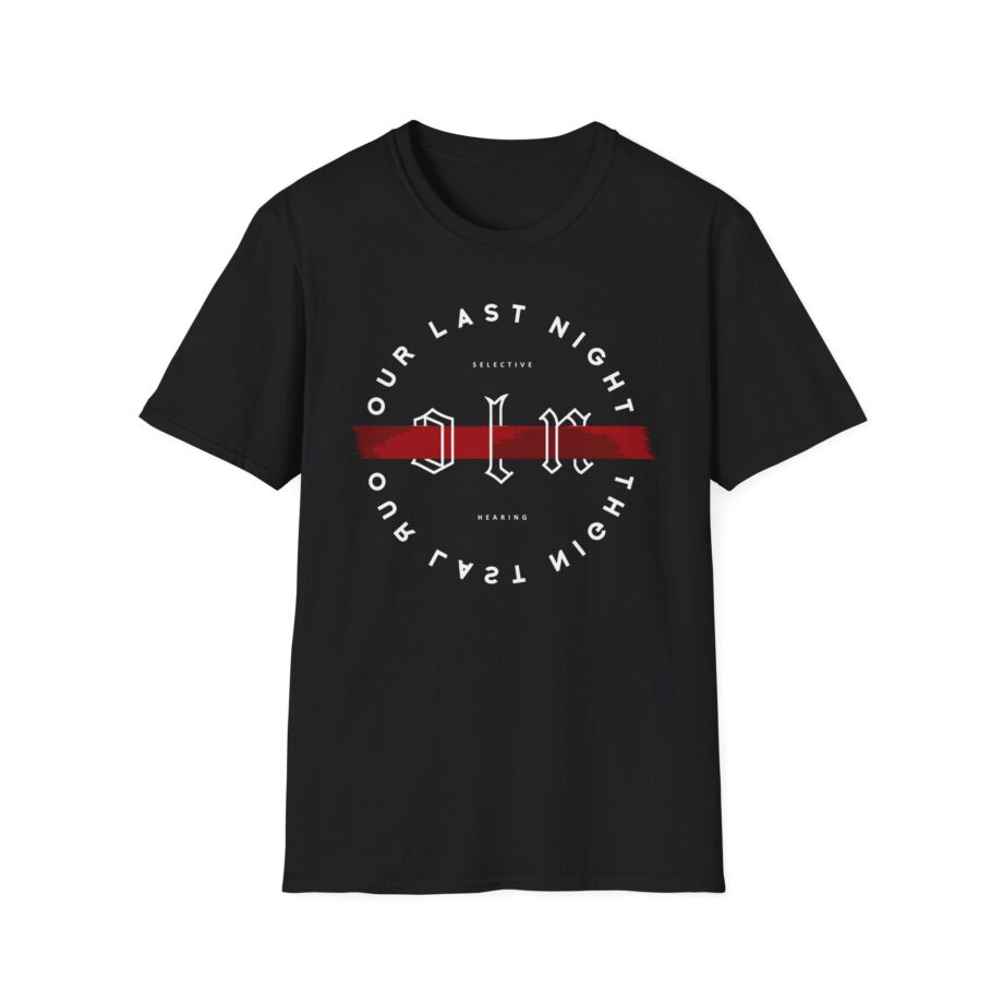 Our Last Night Strikethrough Unisex Softstyle T-shirt