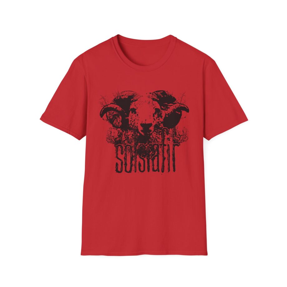 Solstafir Ram Olive Unisex Softstyle T-Shirt