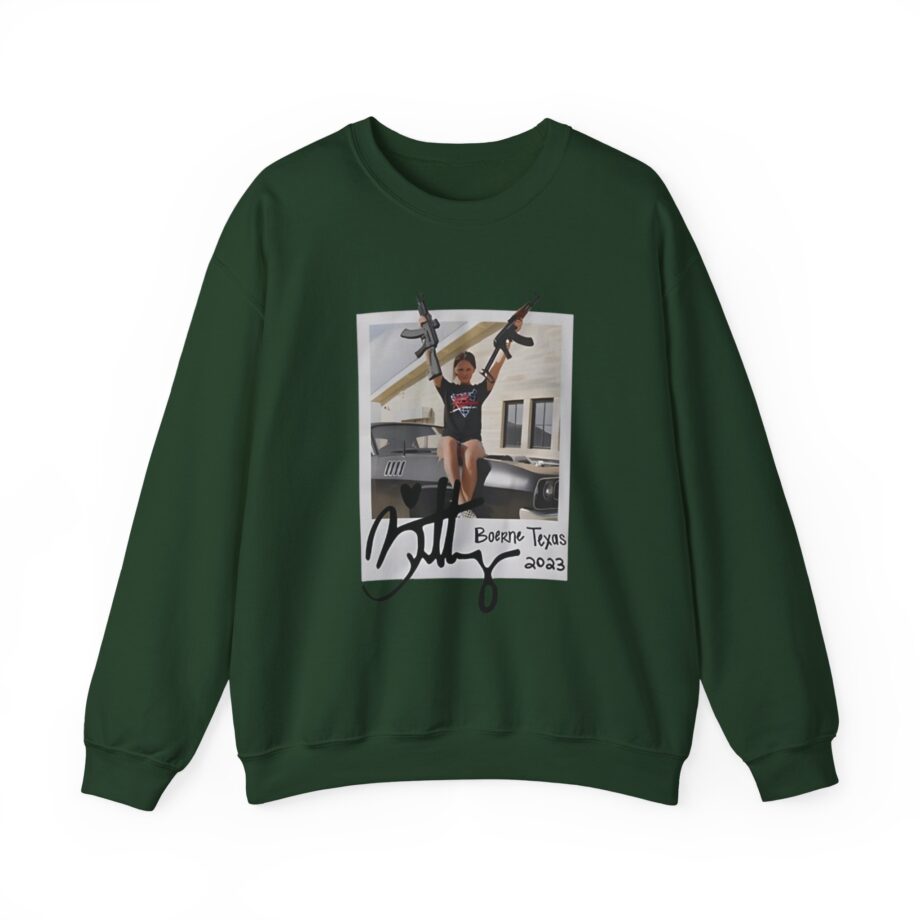 Roman Atwood Brittney in Texas Unisex Heavy Blend Crewneck Sweatshirt