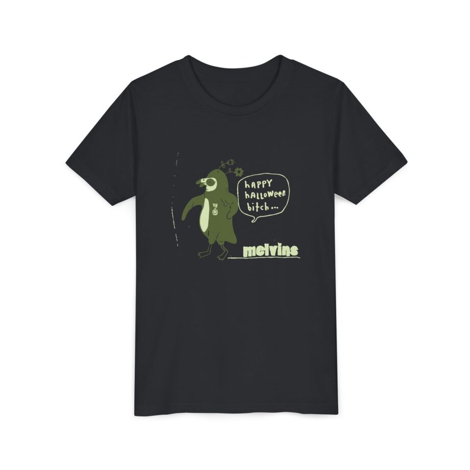Melvins Happy Halloween Bitch Youth Short Sleeve Tee