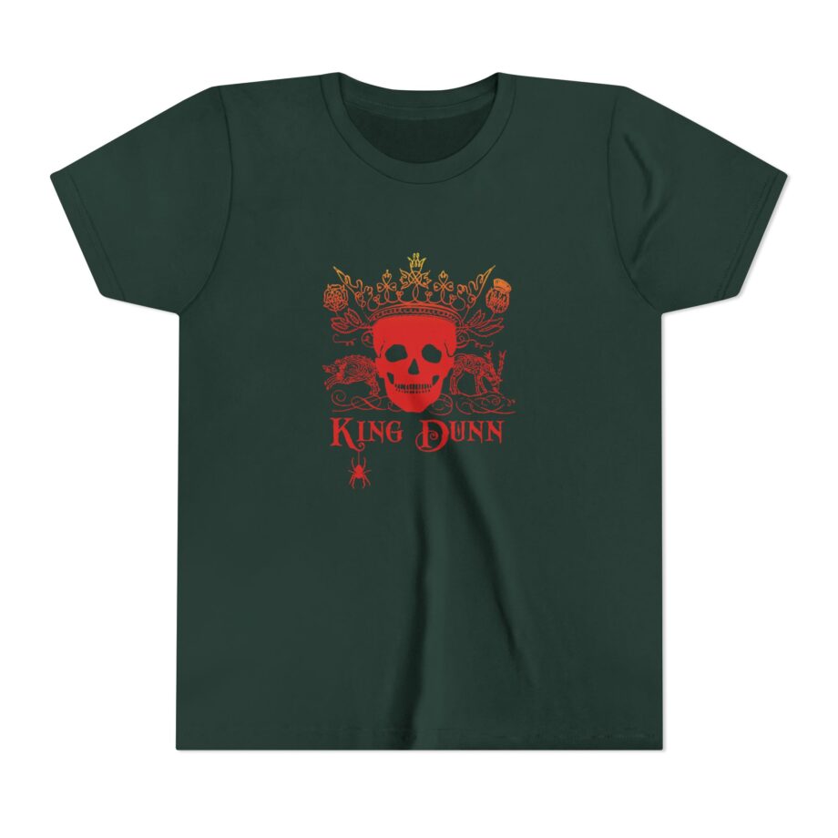 Melvins King Dunn Crown Skull Youth Short Sleeve Tee