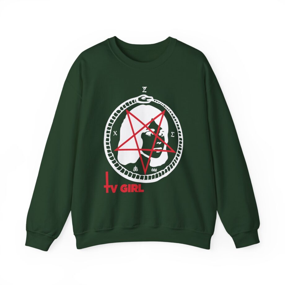 Tv Girl Unisex Heavy Blend Crewneck Sweatshirt
