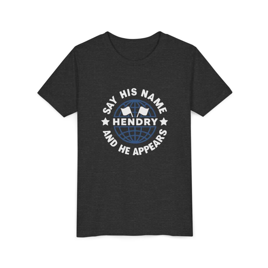 Say His Name Joe Hendry Youth Short Sleeve Tee