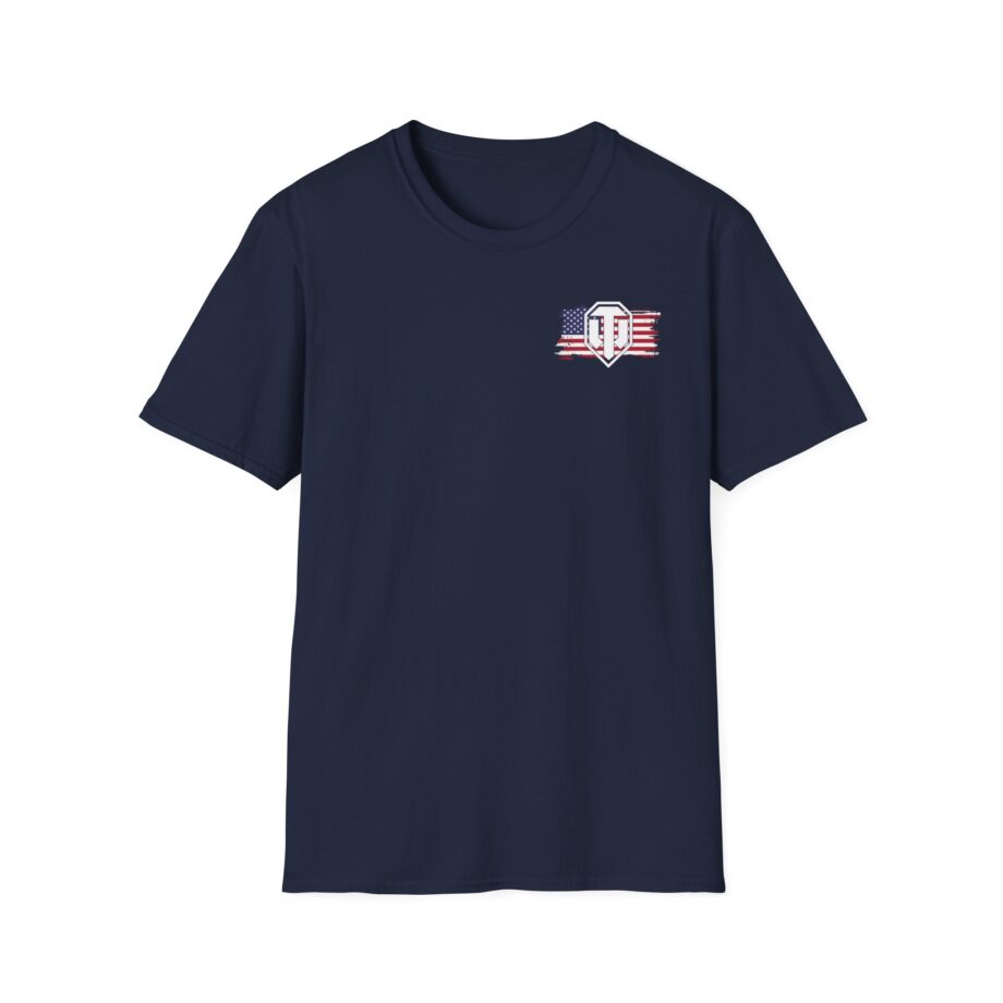 World of Tank Wot July 4th Eagle Unisex Softstyle T-Shirt