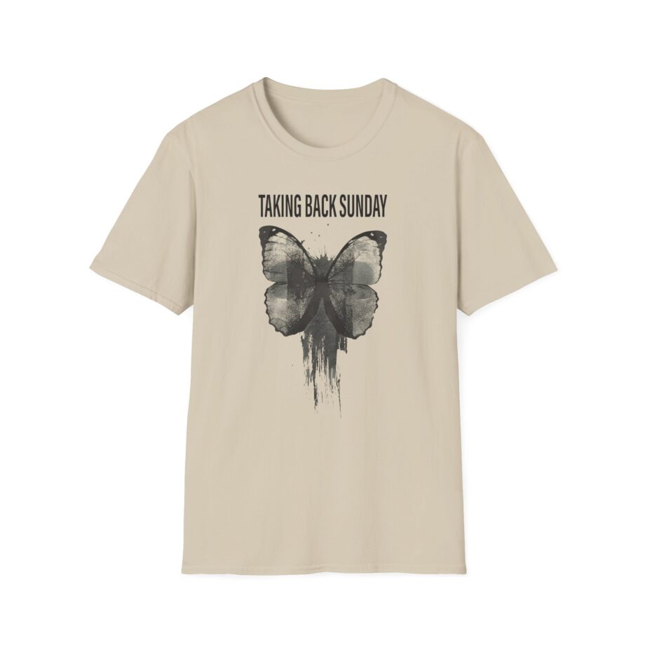 Taking Back Sunday Butterfly Unisex Softstyle T-shirt