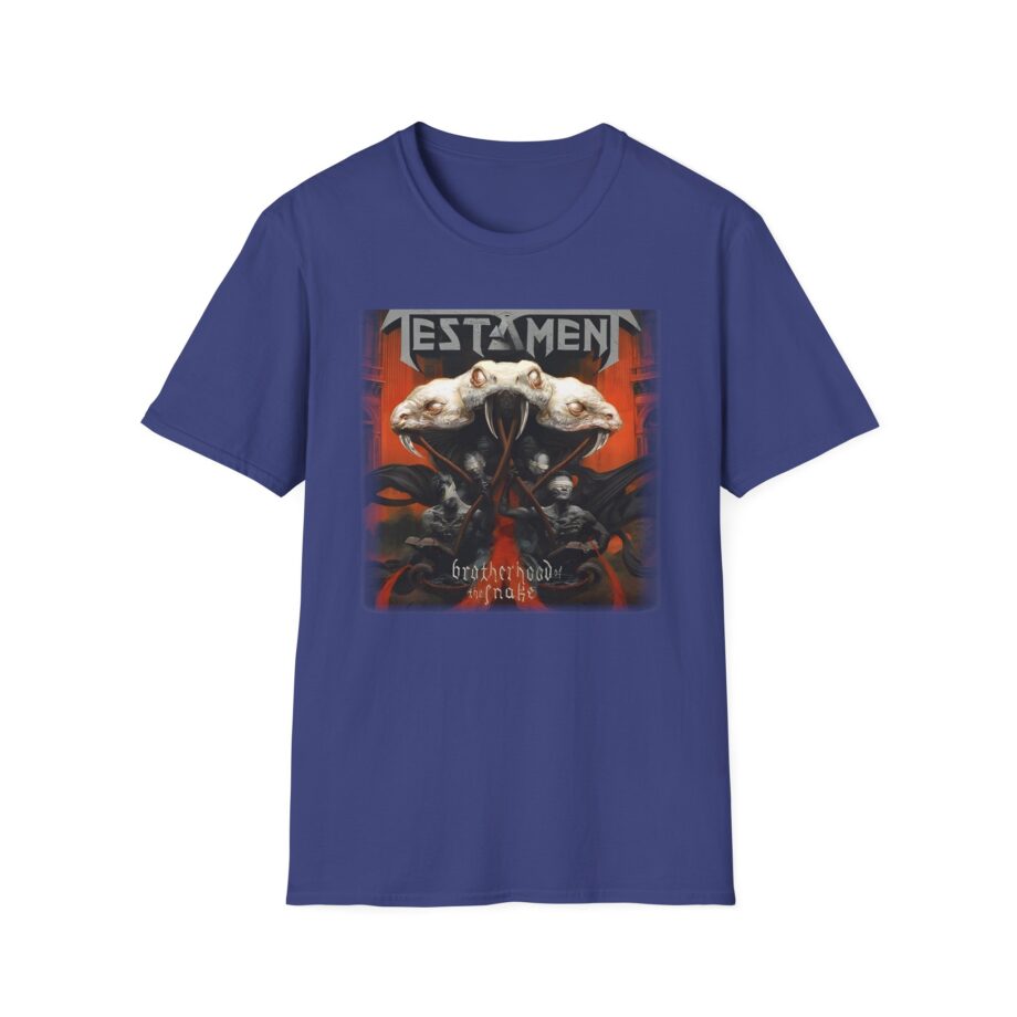 Testament Brotherhood of the Snake Unisex Softstyle T-Shirt