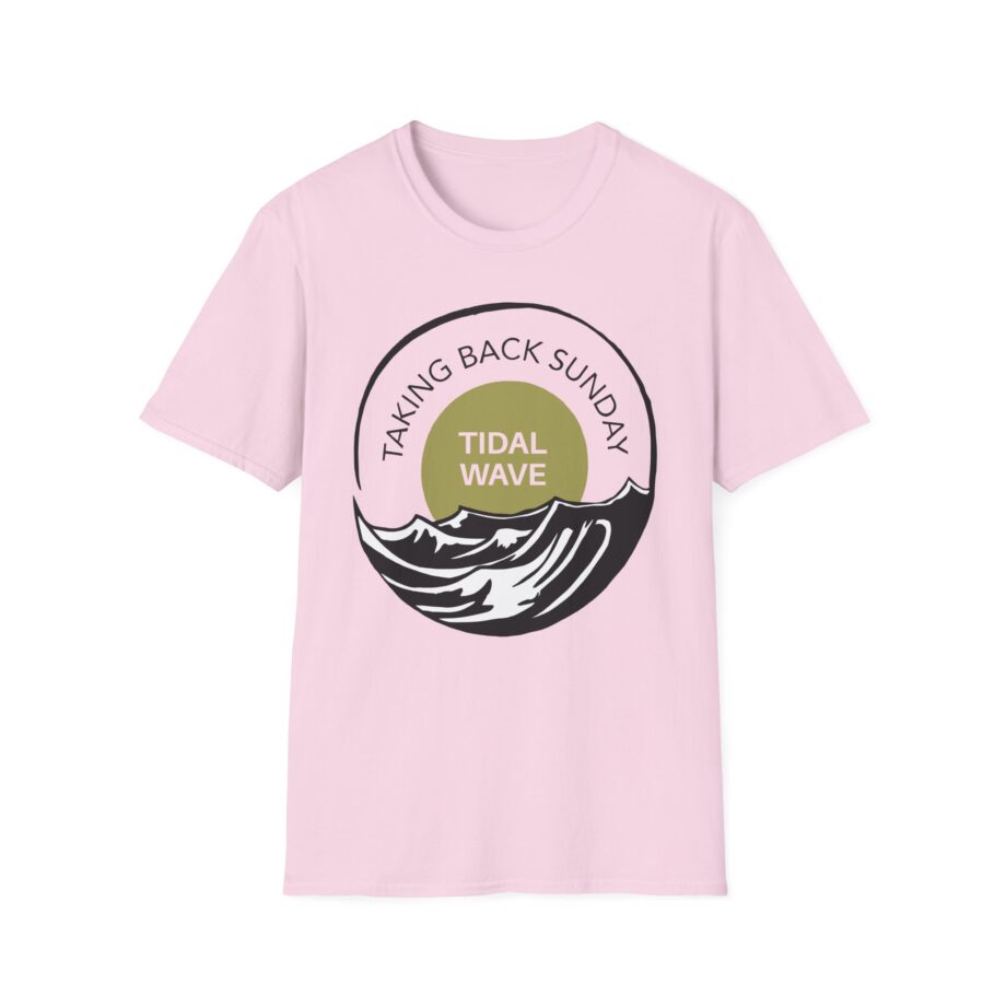 Taking Back Sunday Tidal Wave Raglan Unisex Softstyle T-shirt