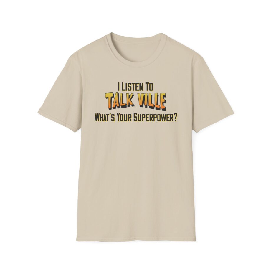 Talkville I Listen to Unisex Softstyle T-shirt