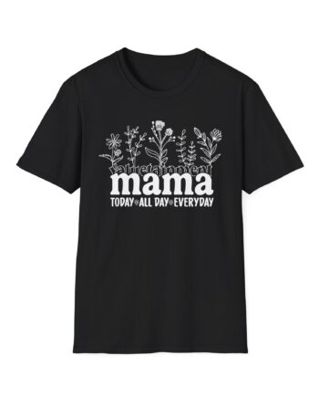 Valuetainment Future Looks Bright Lilac Everyday Vt Mama Unisex Softstyle T-shirt