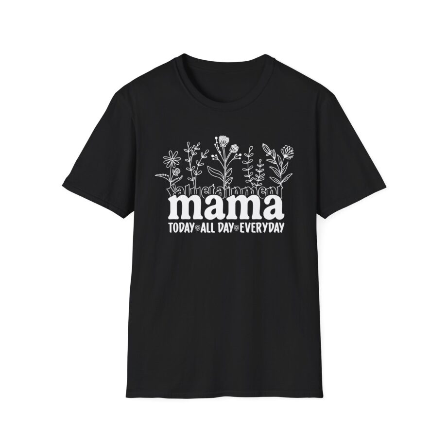 Valuetainment Future Looks Bright Lilac Everyday Vt Mama Unisex Softstyle T-shirt