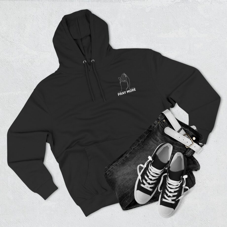 Roman Atwood Pray More Three-Panel Fleece Hoodie