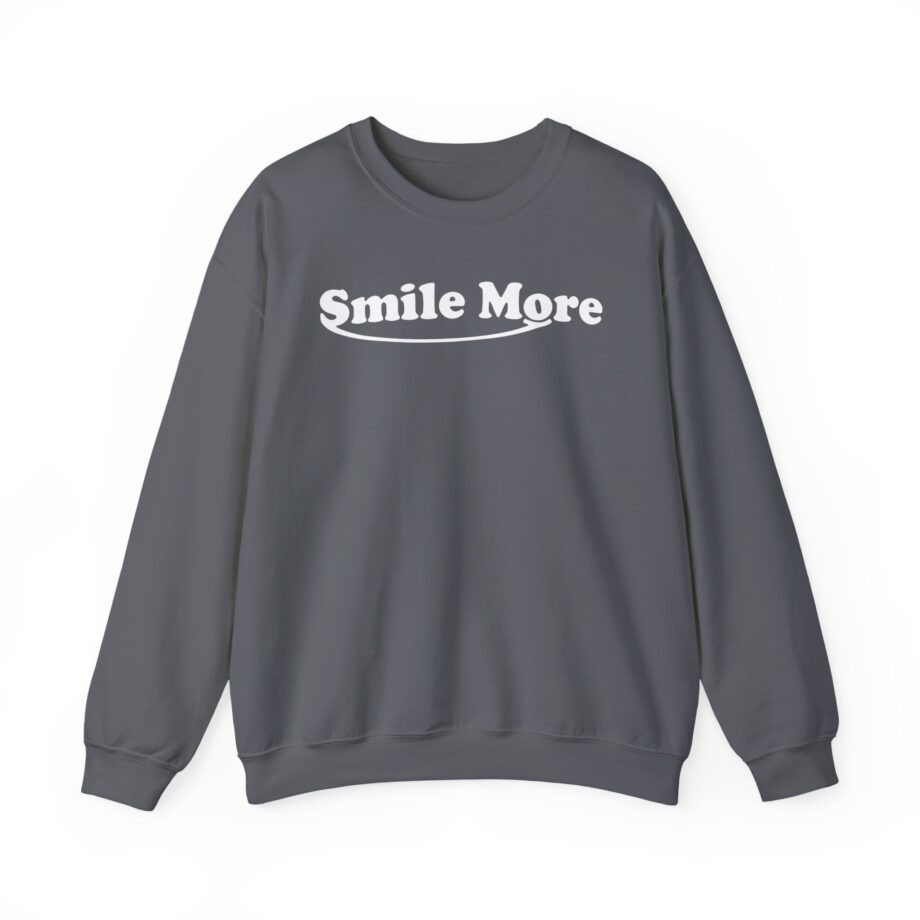 Roman Atwood Smile More Unisex Heavy Blend Crewneck Sweatshirt