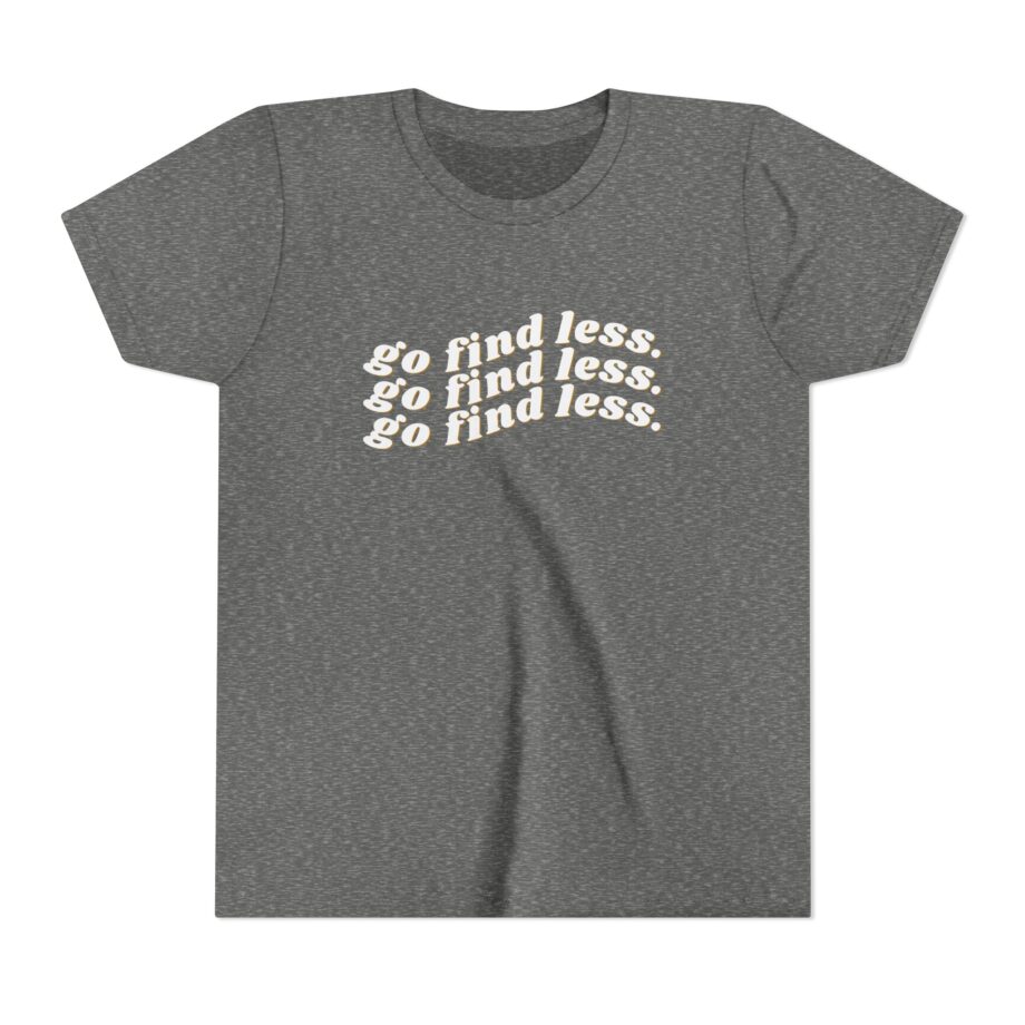 Elyse Myers Go Find Less Youth Short Sleeve Tee