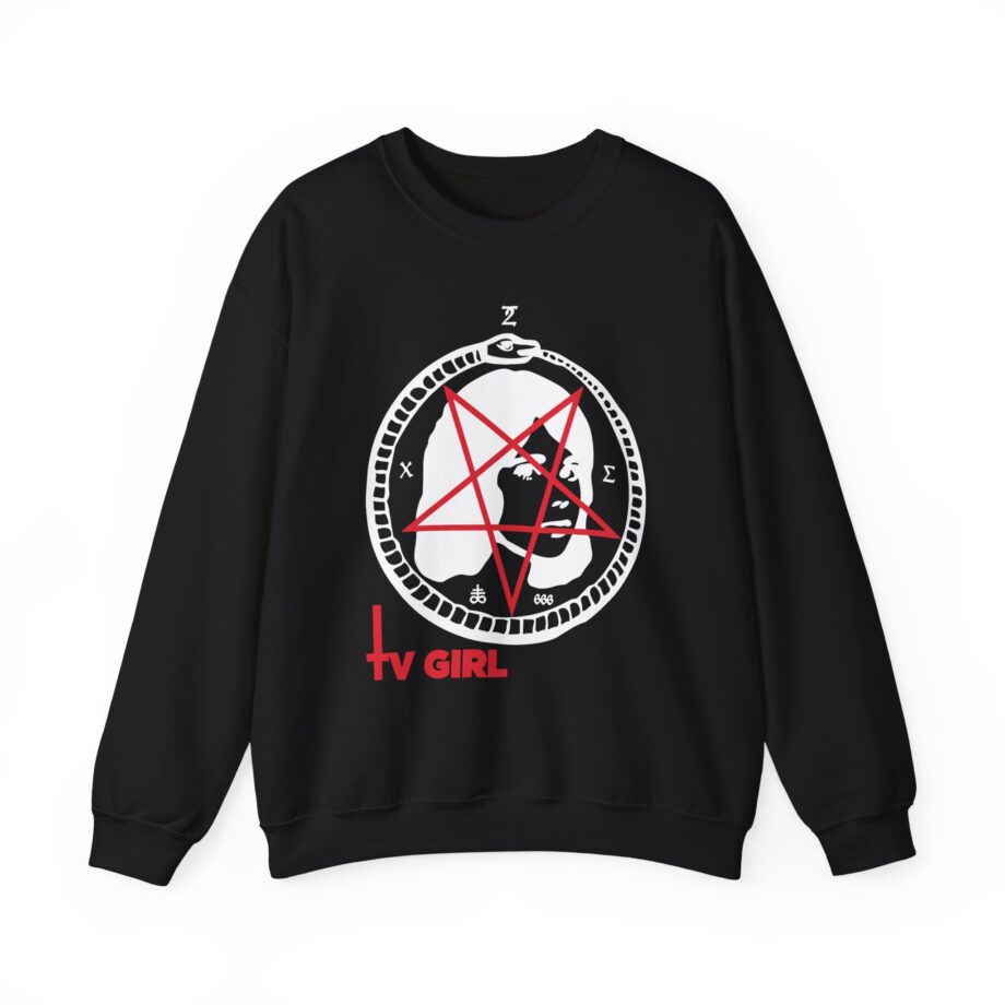 Tv Girl Unisex Heavy Blend Crewneck Sweatshirt