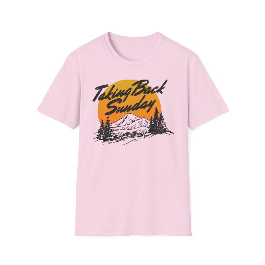 Taking Back Sunday Sunset Unisex Softstyle T-shirt