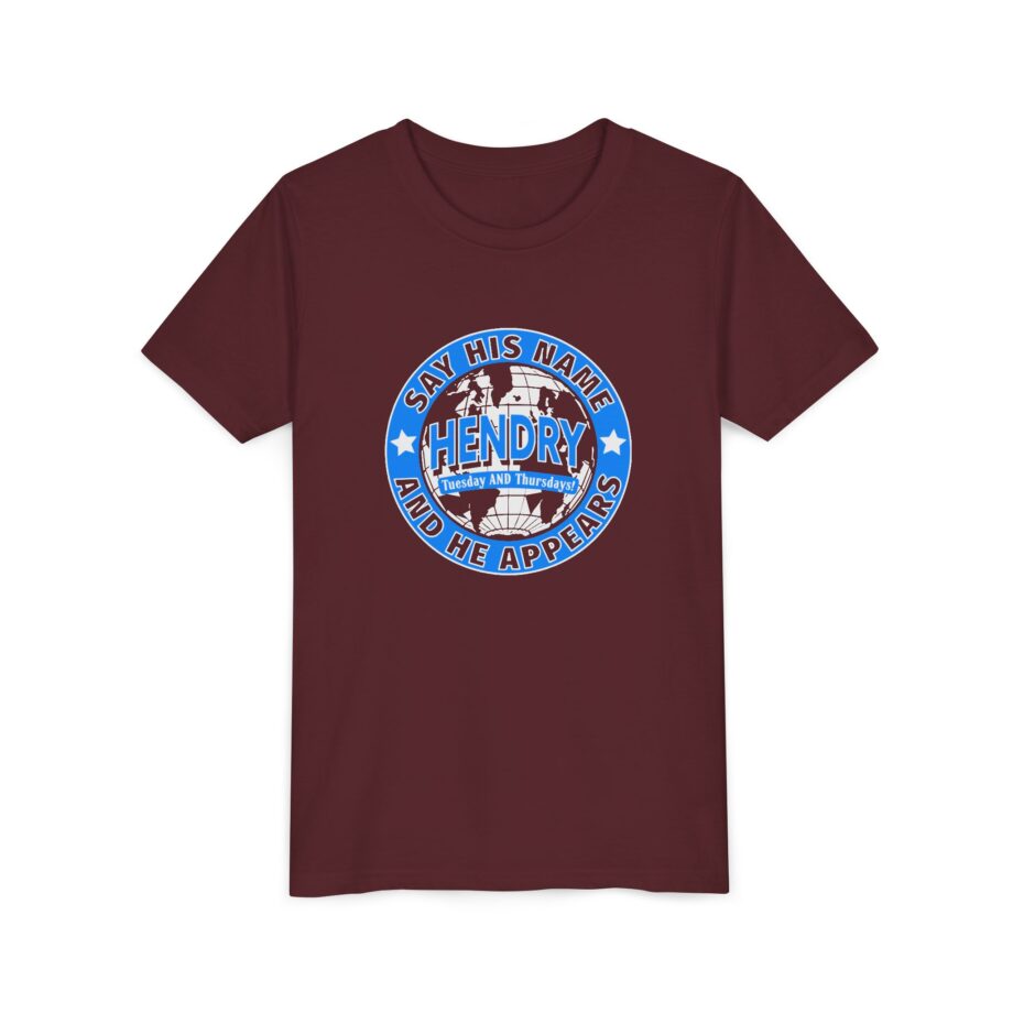 Say His Name Joe Hendry Youth Short Sleeve Tee