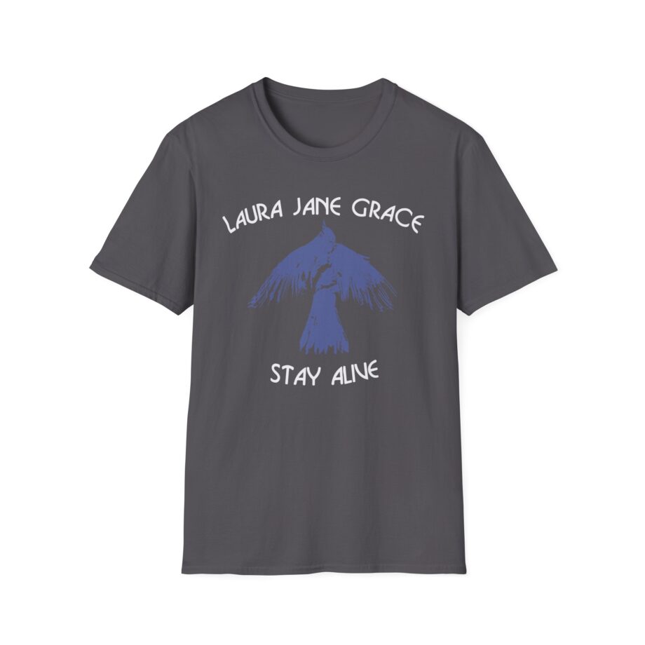 Laura Jane Grace Stay Alive Unisex Softstyle T-shirt