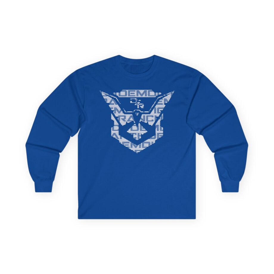 Demolition Ranch Demo Glitch Shield Unisex Ultra Cotton Long Sleeve Tee