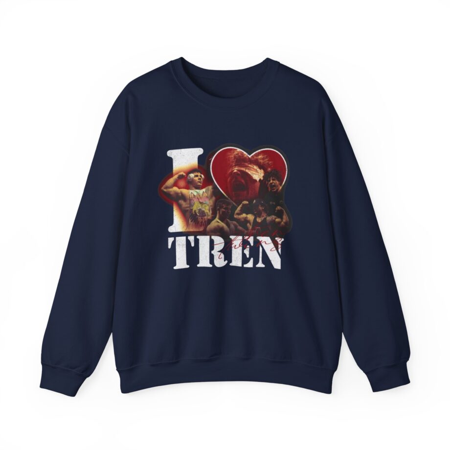 I Love Tren Tren Twins Unisex Heavy Blend™ Crewneck Sweatshirt