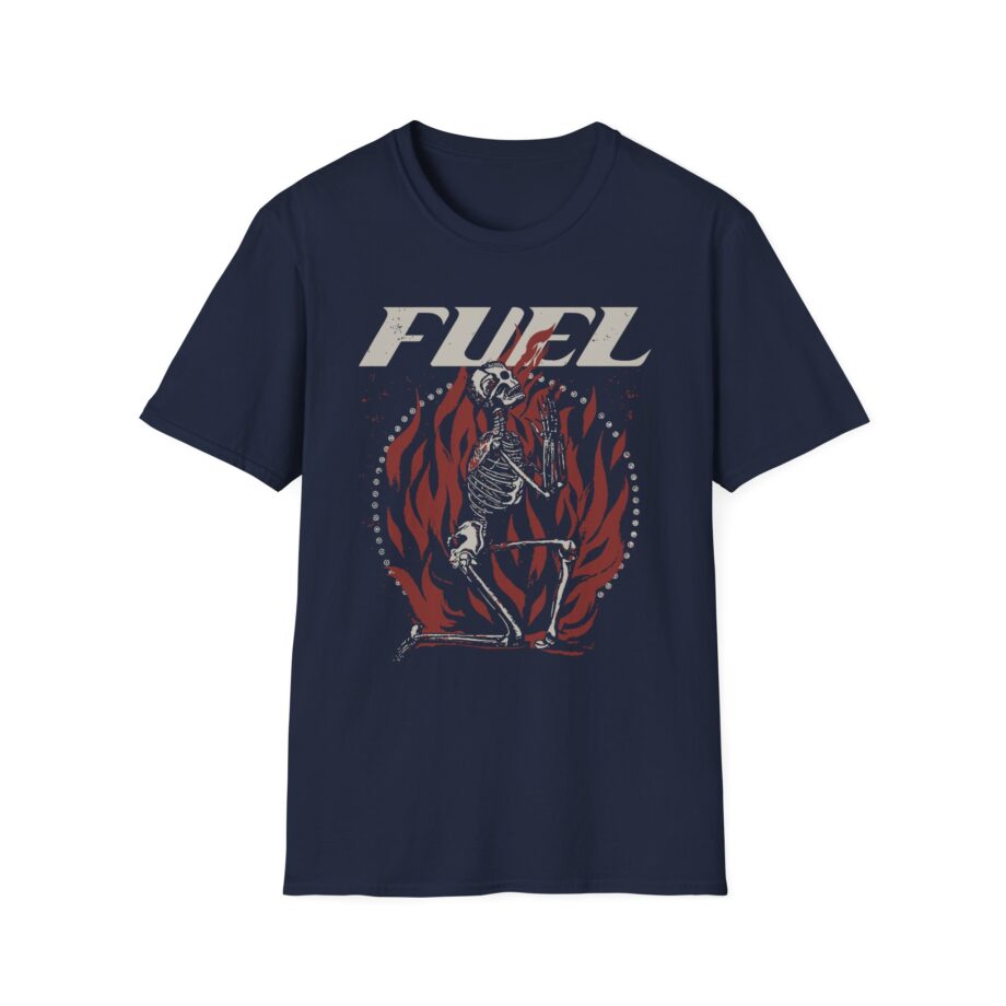 Fuel Camo Flame Prayer Unisex Softstyle T-shirt