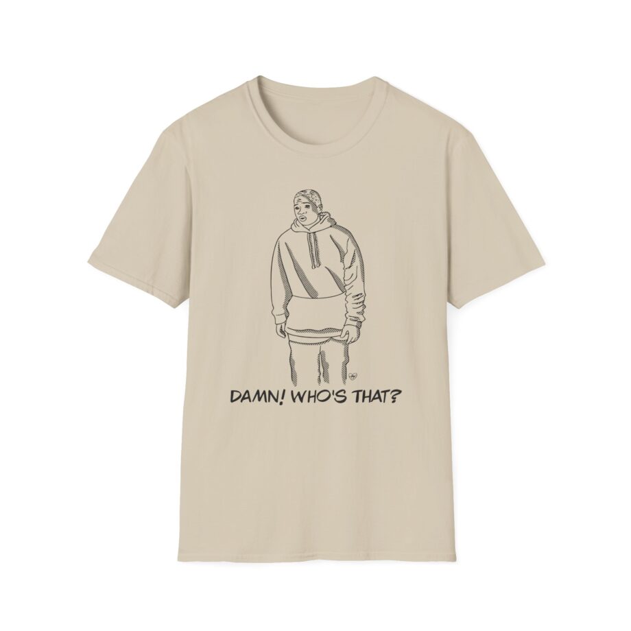 Talkville Damn! Who's That Unisex Softstyle T-shirt