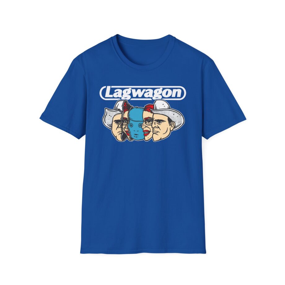 Lagwagon Faces of the Wagon Unisex Softstyle T-shirt