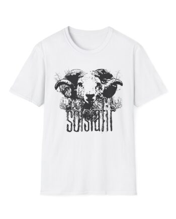 Solstafir Ram Olive Unisex Softstyle T-Shirt