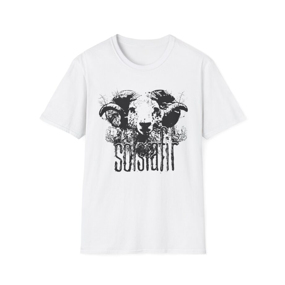 Solstafir Ram Olive Unisex Softstyle T-Shirt