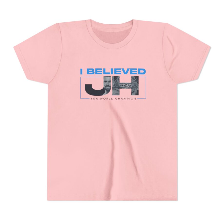 Joe Hendry  I Believed Tna World Champion Youth Short Sleeve Tee