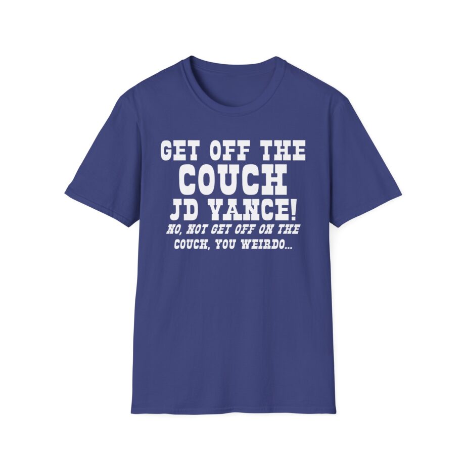 Jd Vance Get Off the Couch Unisex Softstyle T-shirt